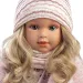 Llorens: Lucia 40 cm große Puppe im Blumenkleid mit Handtasche