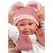 Llorens: Nica neugeborenes Mädchen Baby mit weichem Kissen 38cm