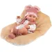 Llorens: Nica neugeborenes Mädchen Baby mit weichem Kissen 38cm