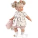 Llorens: Roberta weinende Puppe mit Schnuller, in rosa Kleidung, 33 cm
