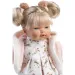 Llorens: Roberta weinende Puppe mit Schnuller, in rosa Kleidung, 33 cm