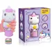 Luna: Einhorn-Aufkleber Set mit 100 Stück und Einhorn-Stempel