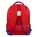 Luna: Muss Team Captain America abgerundeter 3-Fächer-Rucksack 32x18x43 cm