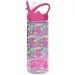 Luna: Must Team Kunststoff-Trinkflasche mit Strohhalm, verschiedene Designs, 500 ml, 1 Stück