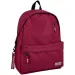Luna: Must Team Monochrome bordeauxfarbener Schulrucksack, Rucksack 32x17x42cm