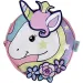 Luna: Must Team Unicorn 1-Fach Kindergartenrucksack mit abnehmbarer Gürteltasche 28x14x33cm