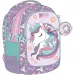Luna: Must Team Unikornis abgerundeter 3-Fächer-Schulrucksack, Rucksack 32x18x43cm