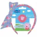 Luna: Peppa Wutz Haaraccessoires mit Haarband 3er-Set