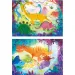 Lustige Dinos Supercolor 2-in-1 Puzzle 2x20 Stück - Clementoni
