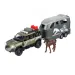 Majorette: Land Rover mit Pferdetransporter, Licht und Sound - Simba Toys