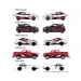 Majorette: Toyota Racing 5-teiliges Geschenkset - Simba Toys