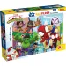 Marvel Spidey 2-in-1 Maxi 24-teiliges Puzzle und Malset 70x50cm – Lisciani