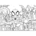 Marvel Spidey 2-in-1 Maxi 4x48-teiliges Puzzle und Malbuch 35x25cm - Lisciani