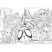 Marvel Spidey 2-in-1 Puzzle mit 48 Teilen und Malbuch 35x25cm – Lisciani