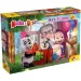 Mascha und der Bär Überraschungsparty 60-teiliges Maxi-Bodenpuzzle 70x50cm - Lisciani