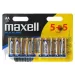 Maxell: Alkaline-Batterie 1,5V AA LR6 5+5 Stück in Blisterverpackung