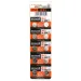Maxell: Alkaline-Knopfzelle LR43 1,5V in 10er-Blisterpackung