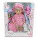 Melani 36 cm große Puppe, die pinkelt, mit Koffer, Zubehör und Soundeffekten