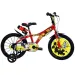 Mickey Maus rotes Kinderfahrrad in Größe 14 – Dino Bikes Fahrrad