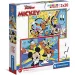 Mickey Maus und seine Freunde Supercolor 2-in-1 Puzzle 2x20 Teile - Clementoni