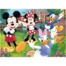Micky Maus 2-in-1 Puzzle und Malset, 24 Teile, 35x25cm – Lisciani