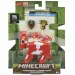 Minecraft: Mooshroom 8 cm Actionfigur mit Zubehör - Mattel