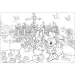 Minnie Maus 2-in-1 Maxi 150-teiliges Puzzle und Malbuch 70x50 cm – Lisciani