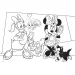 Minnie Maus 2-in-1 Puzzle und Malset mit 108 Teilen, 50x35 cm – Lisciani