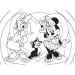 Minnie Maus 2-in-1 Puzzle und Malset mit 108 Teilen, 70x50 cm – Lisciani