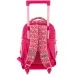 Minnie Maus dreifächeriger, rollender Schulranzen, Rucksack