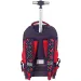 Minnie Maus rollender, dreifach unterteilter Schulranzen, Rucksack