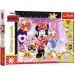 Minnie und Daisy Glitzer-Puzzle 100 Teile - Trefl