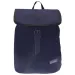 Muss: Blauer Schulranzen mit Schnalle, Rucksack 22x11x31cm