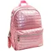 Must... Pearl rosa gesteppt Schultasche, Rucksack 26x14x36cm