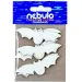 Nebulo: Fledermaus-Karton-Dekoration, 6-teiliges Set