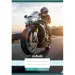 Nebulo: Geheftetes kariertes Heft mit Rennmotorrad-Muster, 27-32, A/5