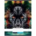Nebulo: Geheftetes liniert Heft mit schwarzem Panthermuster 81-32 A/4