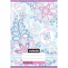 Nebulo: Geheftetes liniertes Heft für die 1. Klasse, Pastellblumenmuster, 14-32, A/5