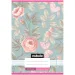 Nebulo: Geheftetes liniertes Heft für die 4. Klasse mit Rosendesign 21-32 A/5