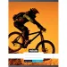 Nebulo: Geheftetes liniertes Heft mit Fahrradmotiv 81-32 A/4