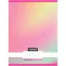 Nebulo: Geheftetes, liniertes Pastell-Regenbogenmuster-Heft 80-32 A/4