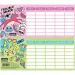 Nebulo: Girl Power einseitiger, zweiseitiger Mini-Stundenplan
