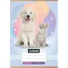 Nebulo: Heft mit Hund-Katze-Muster kariert A/5 27-32