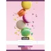 Nebulo: Liniertes Heft mit Macaron-Muster 81-32 A/4