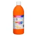 Nebulo: Orange flüssige Temperafarbe in 500ml Flasche