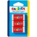Papierhüllen-Radiergummi 3er-Set - Carioca