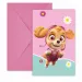 Paw Patrol Party Einladung 6er-Set