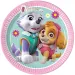 Paw Patrol Skye und Everest Party Pappteller 8er-Set