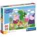 Peppa Wutz 60-teiliges Supercolor Puzzle - Clementoni