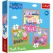 Peppa Wutz: Die einfallsreiche Peppa 3-in-1 Puzzle - Trefl